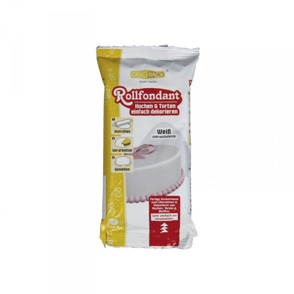 Rollfondant 250g, weiß