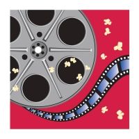 Servietten Filmrolle, 33cm, 16 St Servietten Filmrolle, 33cm, 16 St