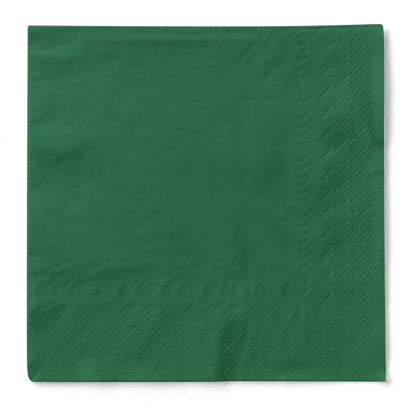 Servietten Grün, 33cm, 20 Stück