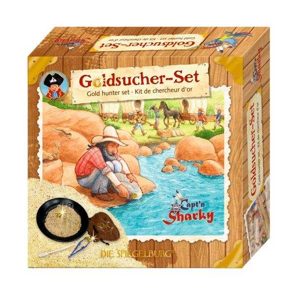 Goldsucher-Set Capt'n Sharky 