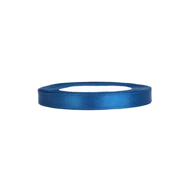 Satinband blau, 1 Rolle