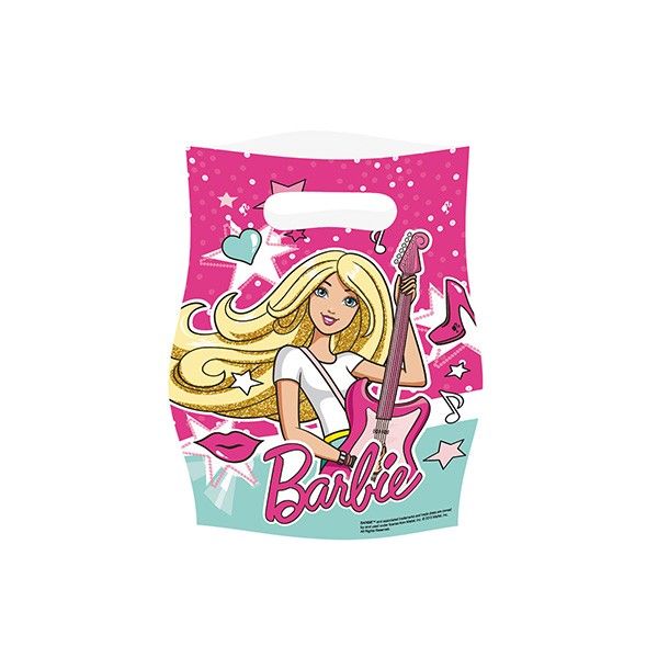 T1142212-Partytueten-Barbie-8-Stueck