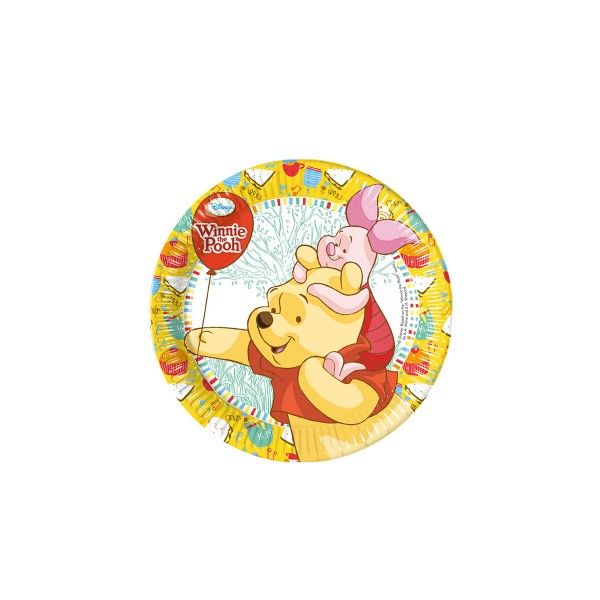 Pappteller-Winnie-Pooh-195cm-8-Stueck