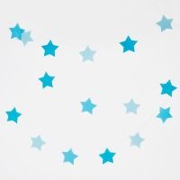 Girlande-Sterne-blau-3m-neu Girlande-Sterne-blau-3m-neu