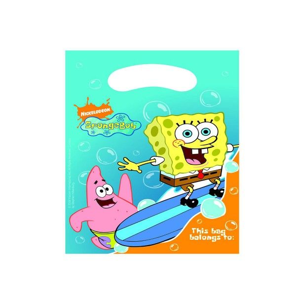 SpongeBob Partytüten, 6 Stück