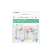 T1142043-Deko-Baby-Flaeschchen-bunt-24-Stueck T1142043-Deko-Baby-Flaeschchen-bunt-24-Stueck